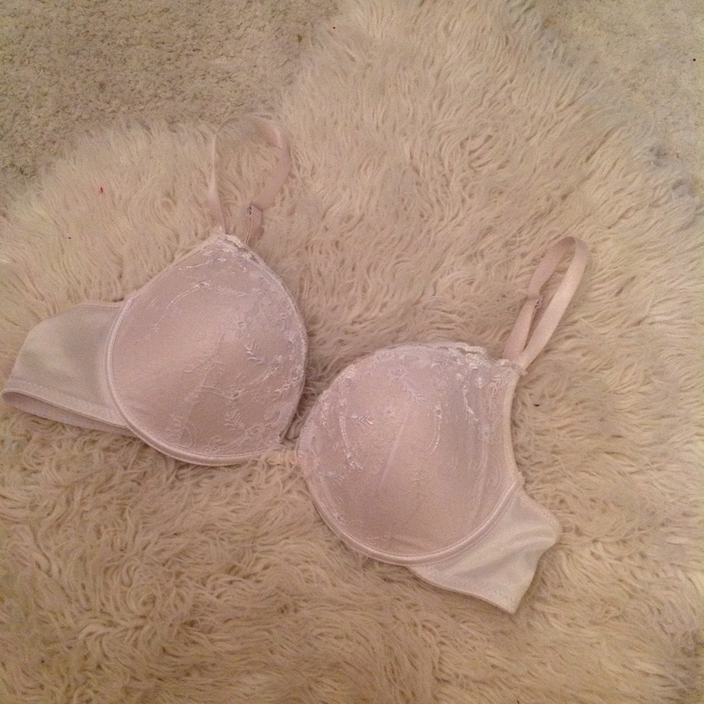 White Lace Bra